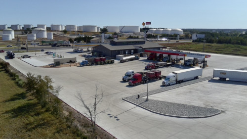 Southern Tire Mart & Fuel Station - by Cross Roads Concrete Services