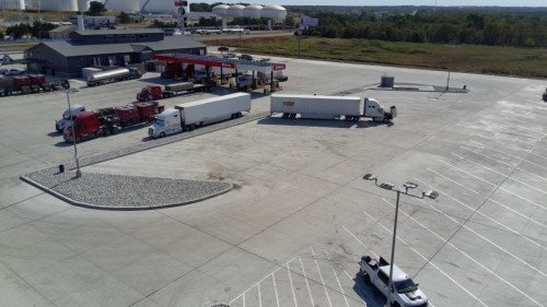 Southern Tire Mart & Fuel Station - by Cross Roads Concrete Services