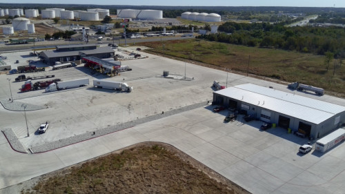 Southern Tire Mart & Fuel Station - by Cross Roads Concrete Services