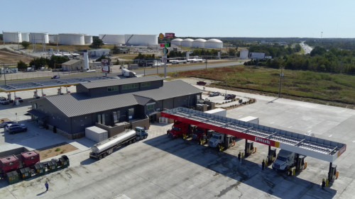 Southern Tire Mart & Fuel Station - by Cross Roads Concrete Services