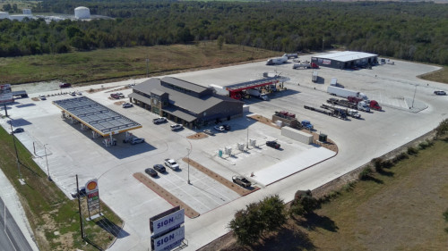 Southern Tire Mart & Fuel Station - by Cross Roads Concrete Services